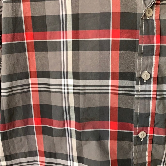 Ecko Unltd Plaid Short Sleeve Button Down Shirt - Picture 5 of 11